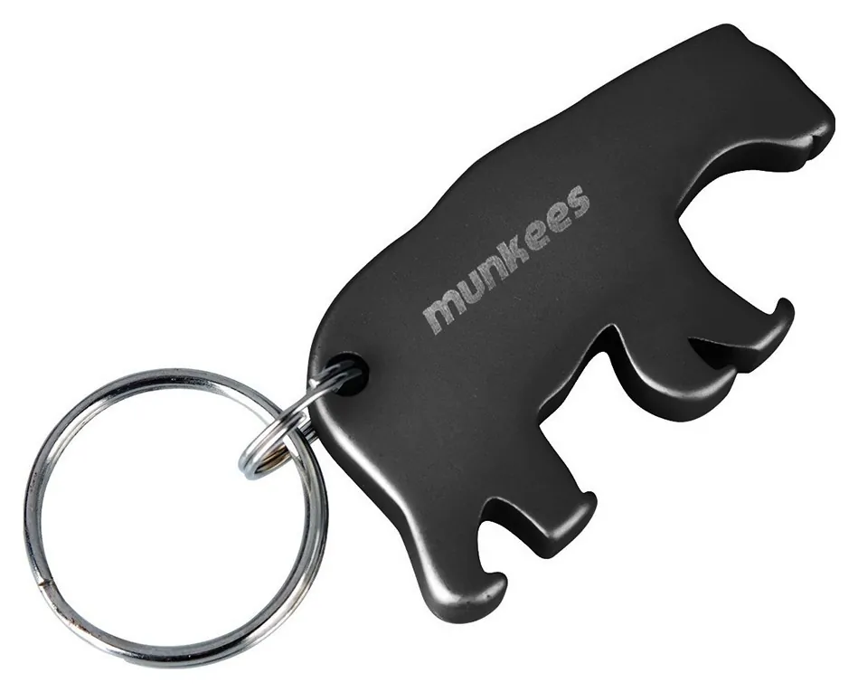 Munkees 3488 брелок-відкривачка Little Bear black (3488-BK)