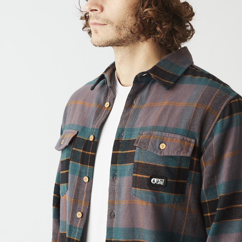 Picture Organic сорочка Hillsboro deep water L