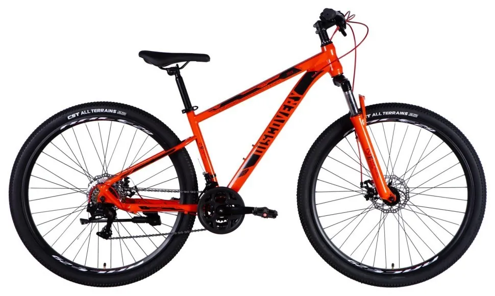 Велосипед ST 29" Discovery TREK DD FR рама-16" помаранчевий 2025 (OPS-SP-29-072)