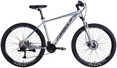 Велосипед AL 27,5&quot; Formula ZEPHYR 2.0 DD CS рама-19&quot; срiблястий 2025