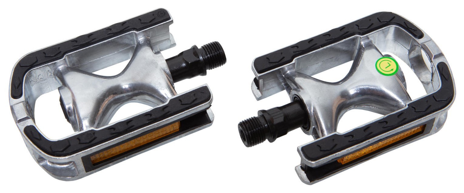 Педали AL Feiming FP-920B серебристый 101х72мм