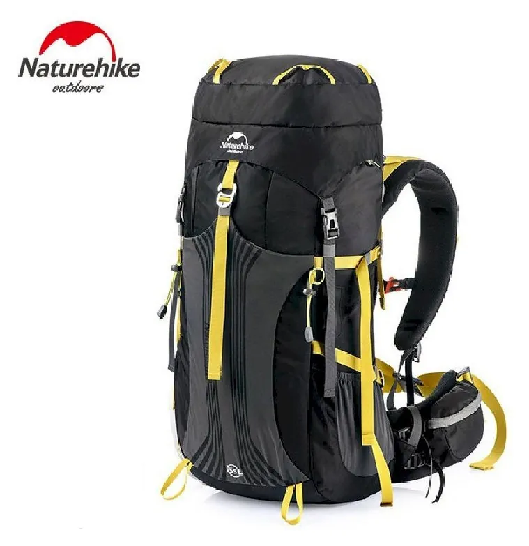 Рюкзак туристичний Naturehike NH16Y020-Q 55 л чорний (6927595787915)