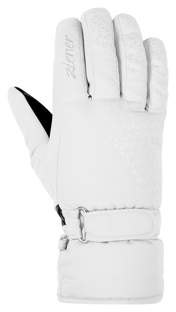 Ziener перчатки лыжные Kisar W white 6