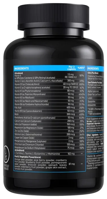 Ultra Men's Sport Multivitamin - 180 caps