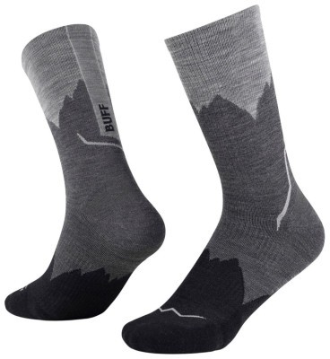 Шкарпетки Buff Merino Lightweight Crew Sock, Black, 42-44