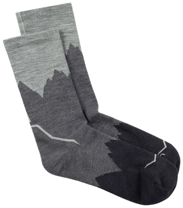 Шкарпетки Buff Merino Lightweight Crew Sock, Black, 42-44