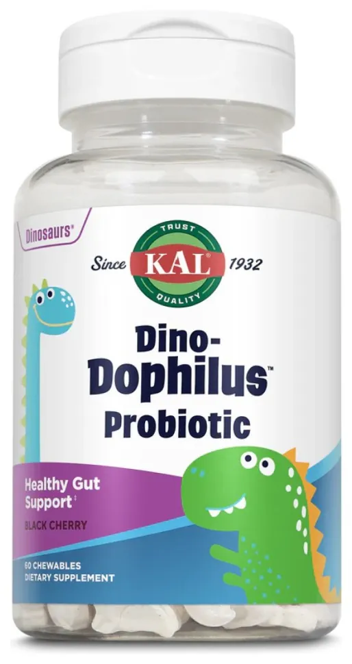 Dino-Dophilus™ Kids Probiotic - 60 chewables Black Cherry (DSN_2023-10-4416)