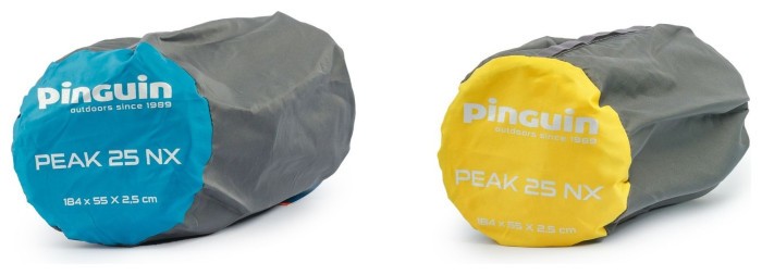Самонадувающийся коврик Pinguin Peak NX, 184x55x2.5см, Petrol