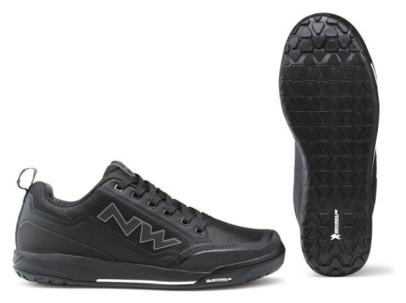 Туфлі велосипедні Northwave CLAN M 43 (10.5US) Black (80193037), укр