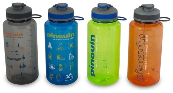 Фляга Pinguin Tritan Fat Sport Bottle 2023 BPA-free, 1,0 L, Green