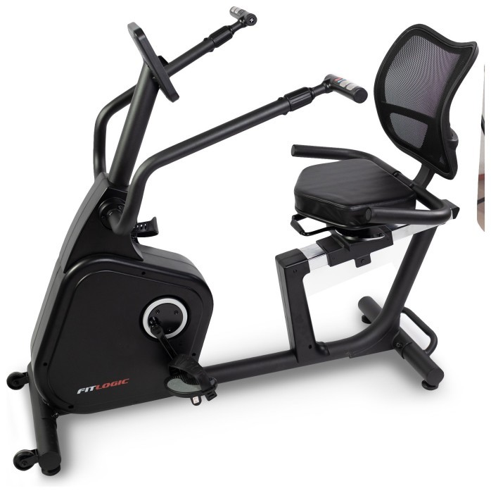 Горизонтальный велотренажер FitLogic B1902R