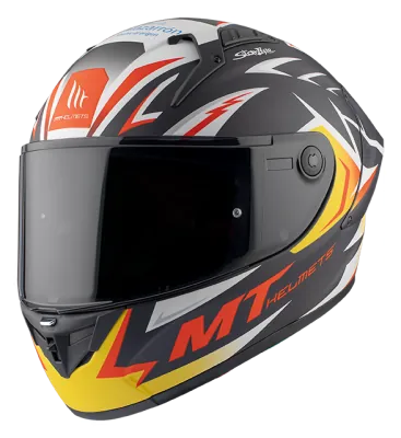 Мотошолом MT KRE+ Carbon Acosta A37 Matt Blue M