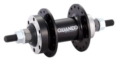 Втулка задн. Quando KT-TD6R 36H под диск QR 175mm 7 шв., на гайках алюмин черный