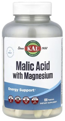 Malic Acid with Magnesium - 120 tabs