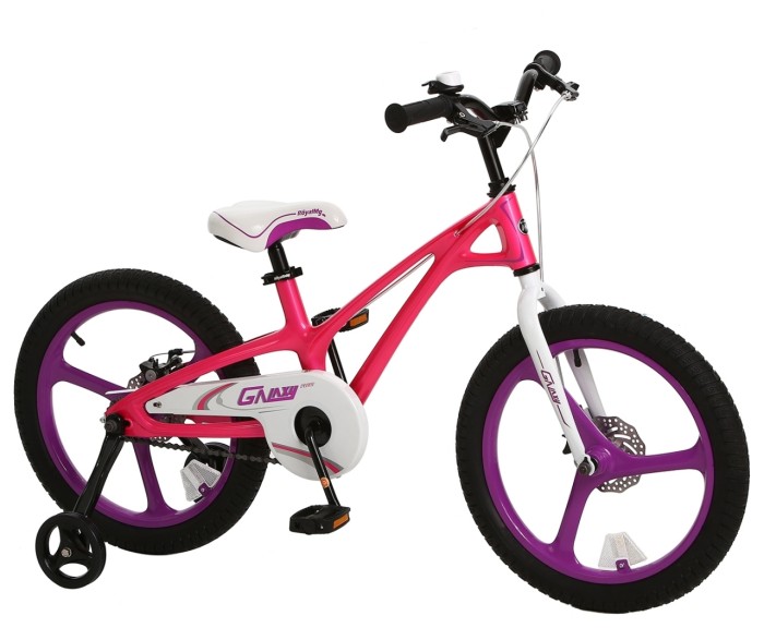 Велосипед RoyalBaby GALAXY FLEET PLUS MG 18", OFFICIAL UA, розовый