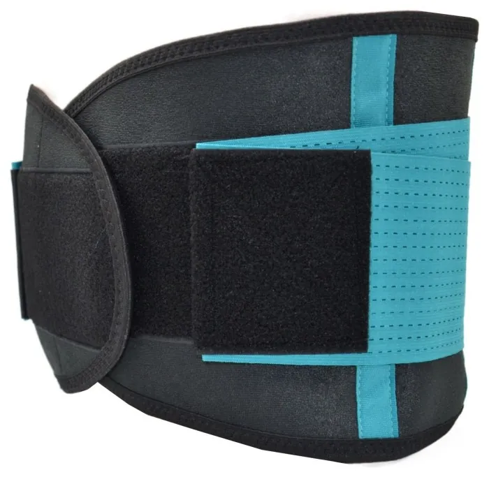 Пояс компрессійний MadMax MFA-277 Slimming belt Black/turquoise M