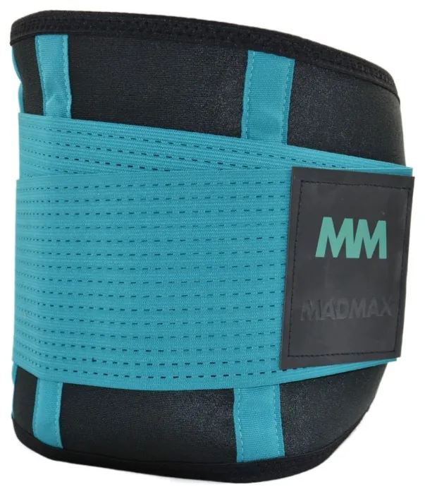 Пояс компрессійний MadMax MFA-277 Slimming belt Black/turquoise M