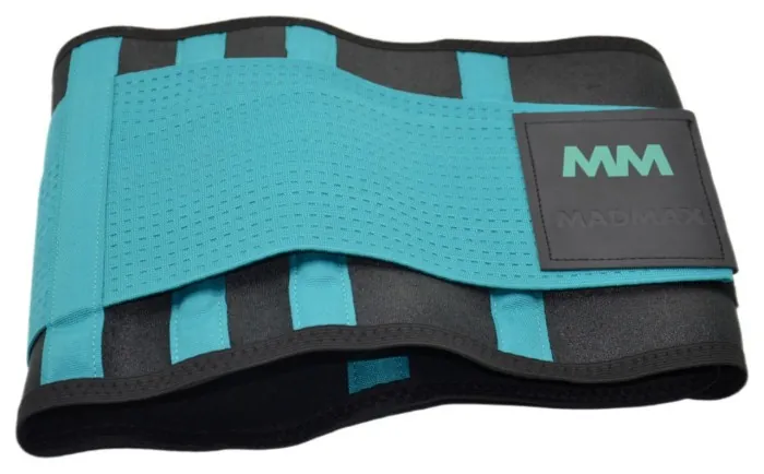 Пояс компрессійний MadMax MFA-277 Slimming belt Black/turquoise M