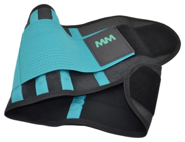 Пояс компрессійний MadMax MFA-277 Slimming belt Black/turquoise M