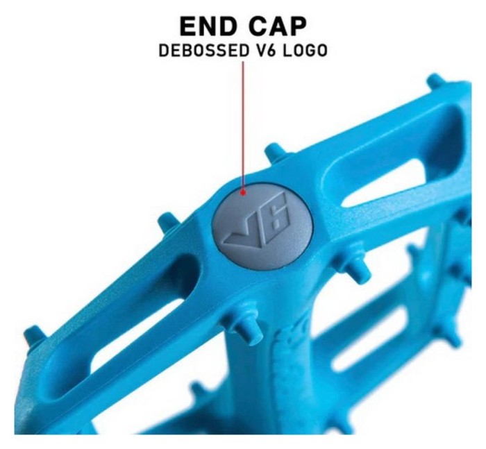 Педалі DMR V6 (Blue), укр, укр