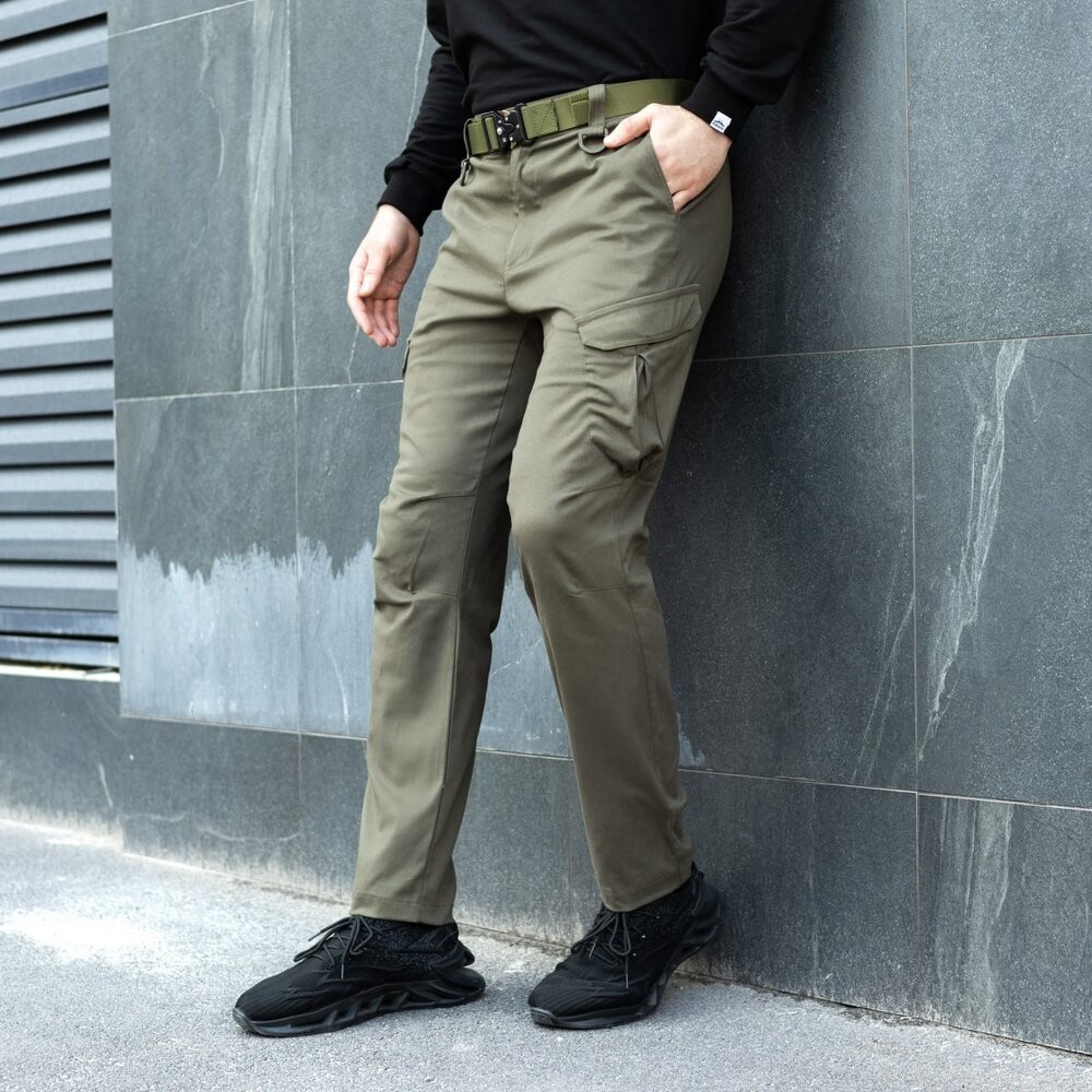 Тактичні весняні штани хакі 2XL Pobedov Tactical V2