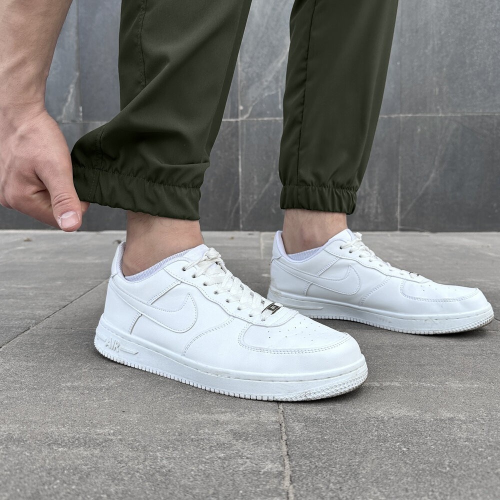 Чоловічі штани джогери з кишенями хакі Pobedov Vershyna, укр, укр