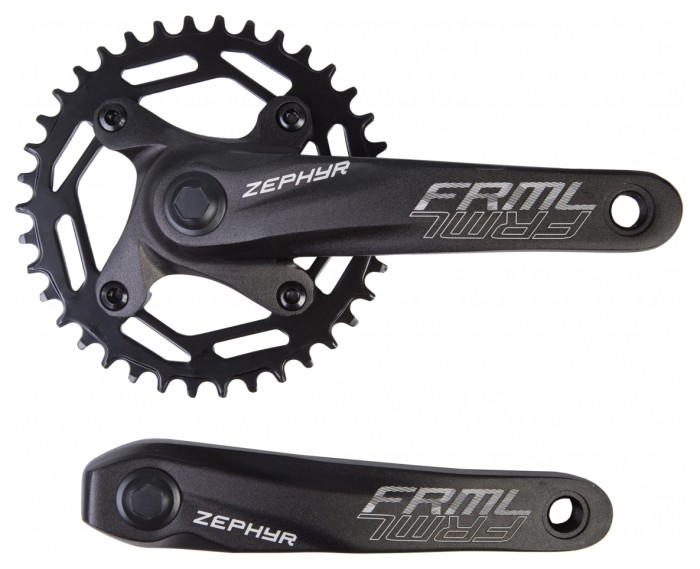 Шатун AL L170мм 38T 3/32" HX-A024 під квадрат (чорний), укр, укр