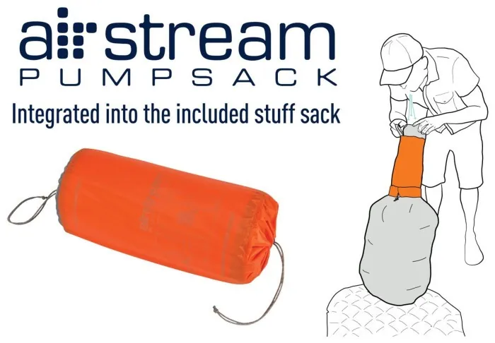 Надувний килимок UltraLight Insulated Mat 2020, 183х55х5см, Orange від Sea to Summit