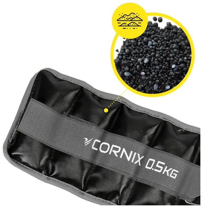 Утяжелители-манжеты для ног и рук Cornix 2 x 0.5 кг XR-0394