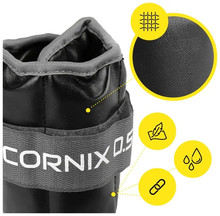 Утяжелители-манжеты для ног и рук Cornix 2 x 0.5 кг XR-0394
