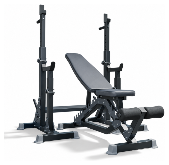 Скамейка для жима DEF + Штанга олимпийская 120 кг RN-Sport