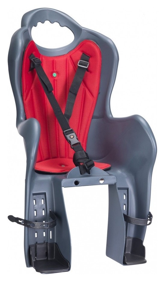 Крісло дитяче Elibas P HTP design на багажник темно-сірий, укр, укр