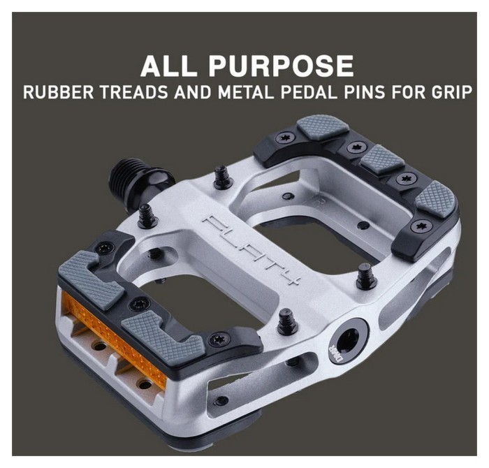 Педалі DMR Pedal Flat4 Grey, укр, укр
