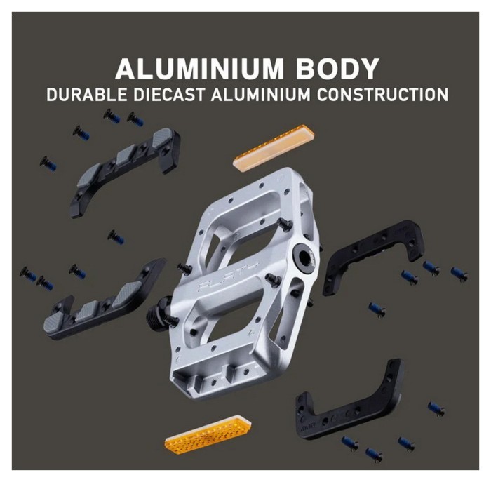 Педалі DMR Pedal Flat4 Grey, укр, укр