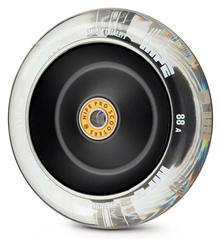 Колесо для трюкового самоката Hipe H5, transparent/white (SPT_250709)