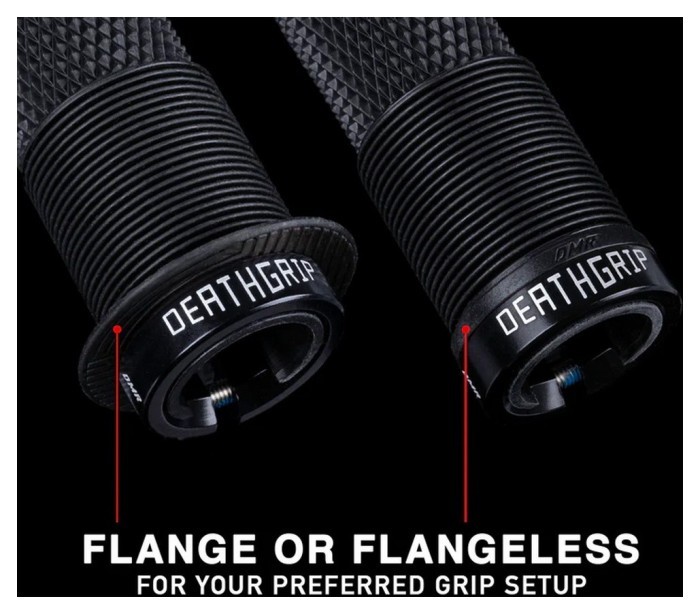 Грипси DMR DeathGrip2 Thick Flangeless [Red]