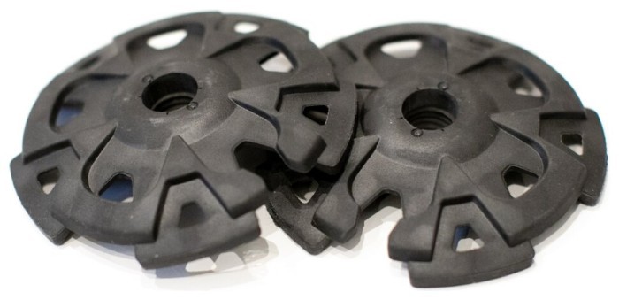 Кольца для палок Tribe снежные Ø 10 см (пара) T-MF-0008-black