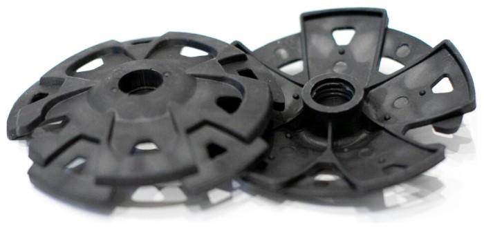 Кольца для палок Tribe снежные Ø 10 см (пара) T-MF-0008-black