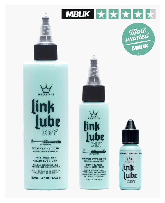 Смазка для цепи Peaty's LinkLube Dry, 15ml