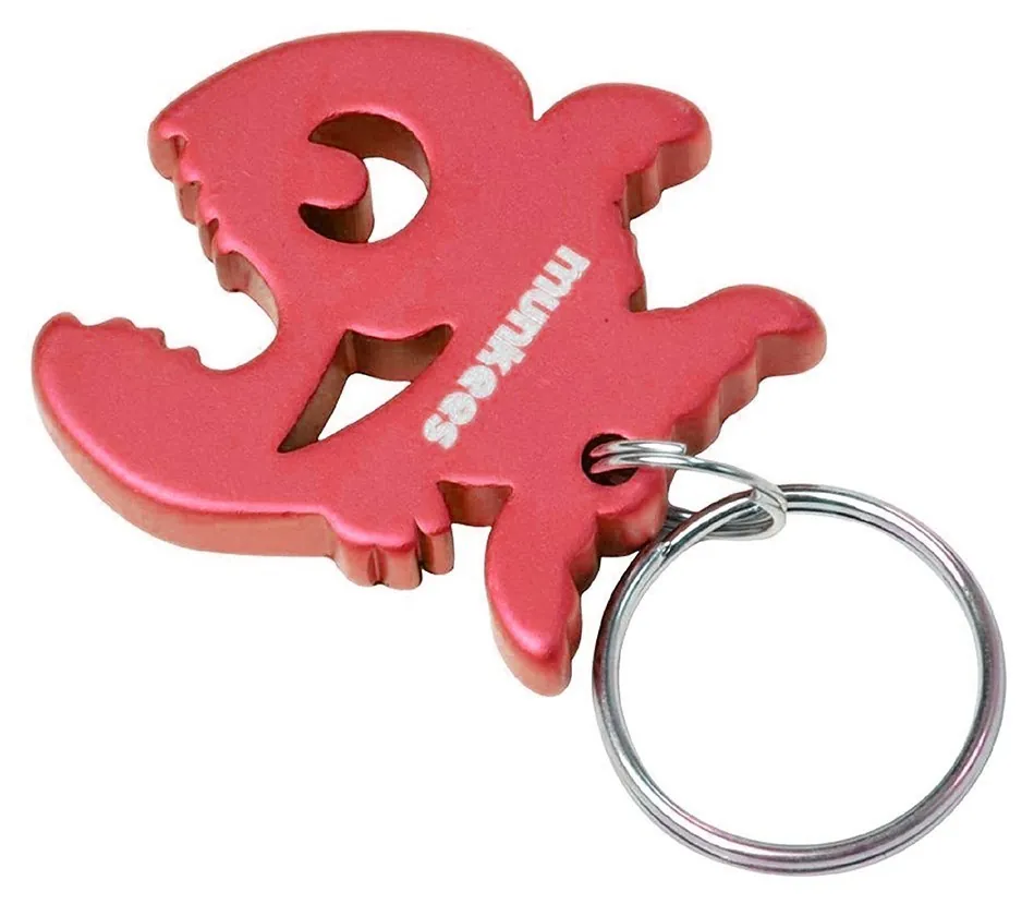 Munkees 3478 брелок-відкривачка Pyranha red (3478-RD)