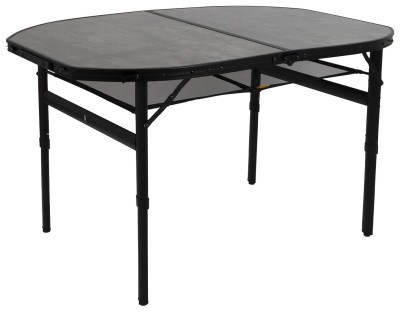 Стол Bo-Camp Northgate Oval 120x80 cm Black/Grey (1404187)