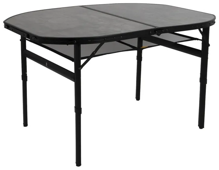 Стол Bo-Camp Northgate Oval 120x80 cm Black/Grey (1404187)