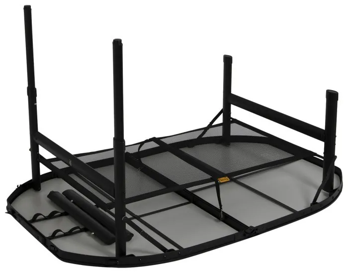 Стол Bo-Camp Northgate Oval 120x80 cm Black/Grey (1404187)
