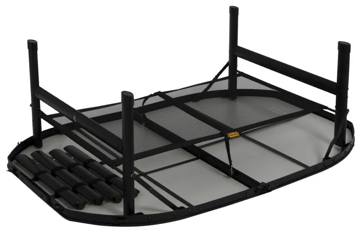 Стол Bo-Camp Northgate Oval 120x80 cm Black/Grey (1404187)