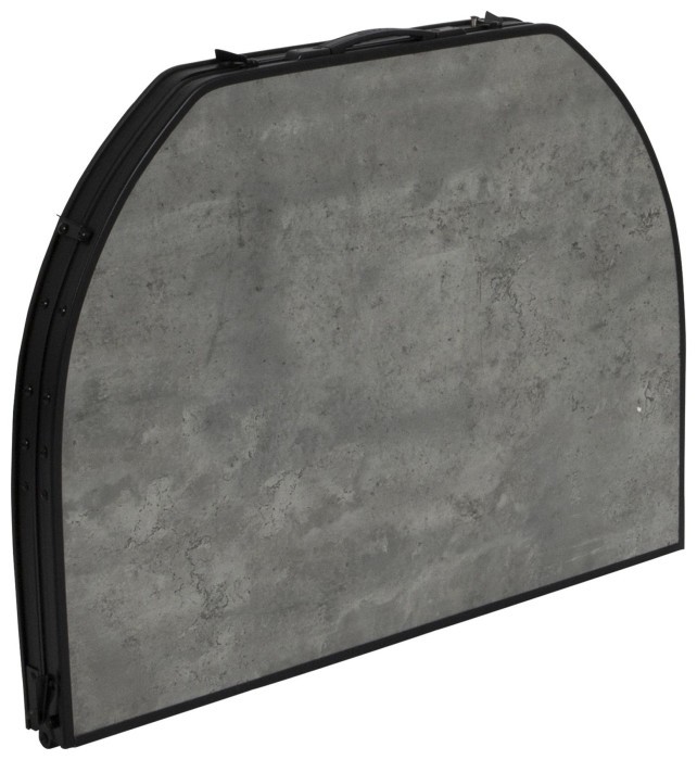 Стол Bo-Camp Northgate Oval 120x80 cm Black/Grey (1404187)