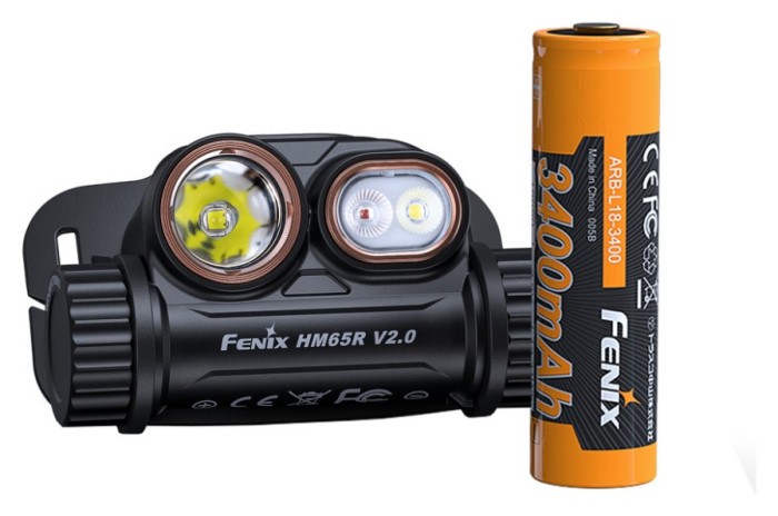 Ліхтар налобний Fenix HM65R V2.0