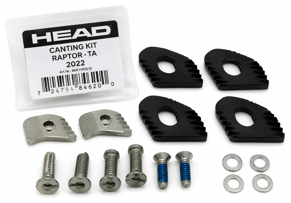 Запчастини для гірськолижних черевиків HEAD CANTING KIT RAPTOR - TA 2022 (194151614237)
