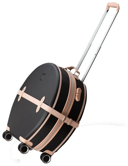Валіза Semi Line 24" (M) Black/Pink Cream (T5671-3)