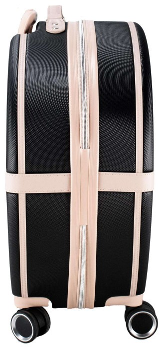 Валіза Semi Line 24" (M) Black/Pink Cream (T5671-3)