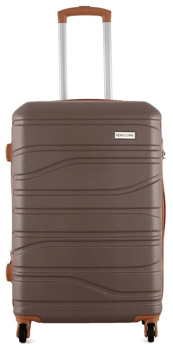 Валіза Semi Line 24" (M) Graphite/Brown (T5689-2)